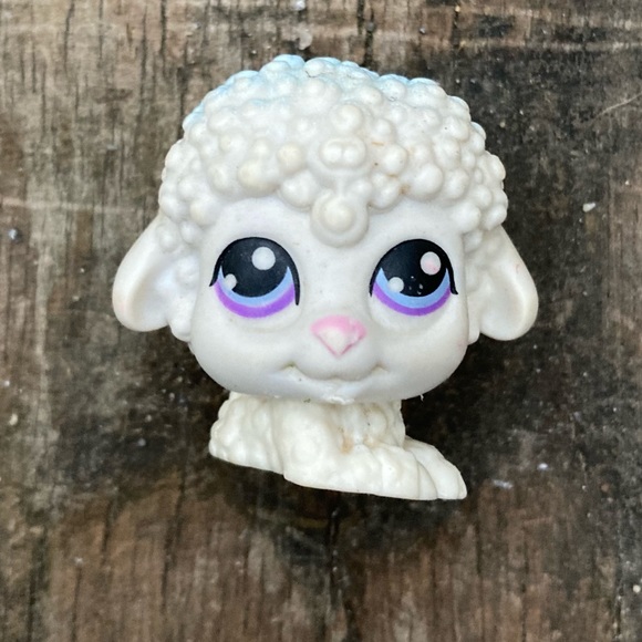 LPS HASBRO LITTLEST PET SHOP #170 SHEEP LAMB TOY FIGURE BABY ANIMAL - Picture 1 of 6